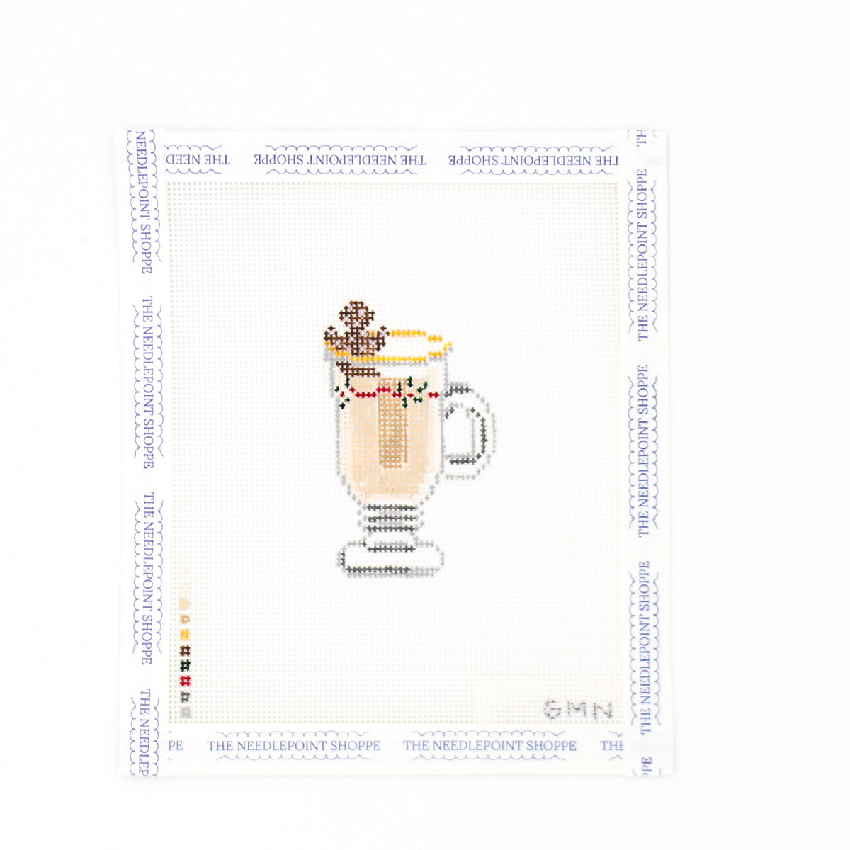 Holiday Drink #2 Needlepoint Canvas