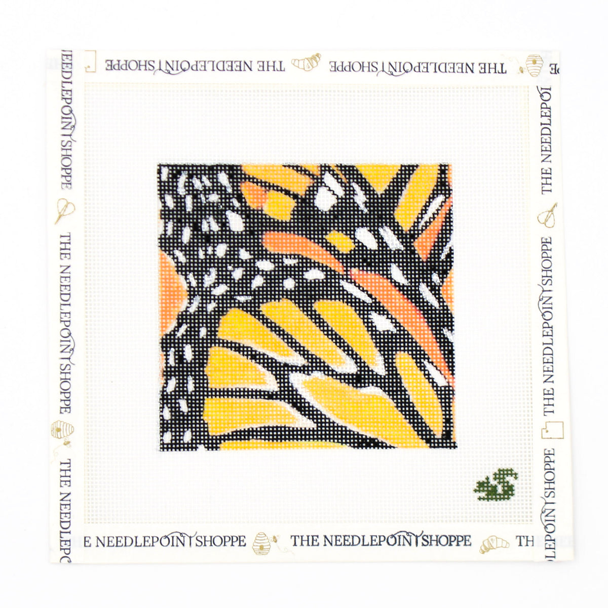 Monarch Moment Needlepoint Canvas
