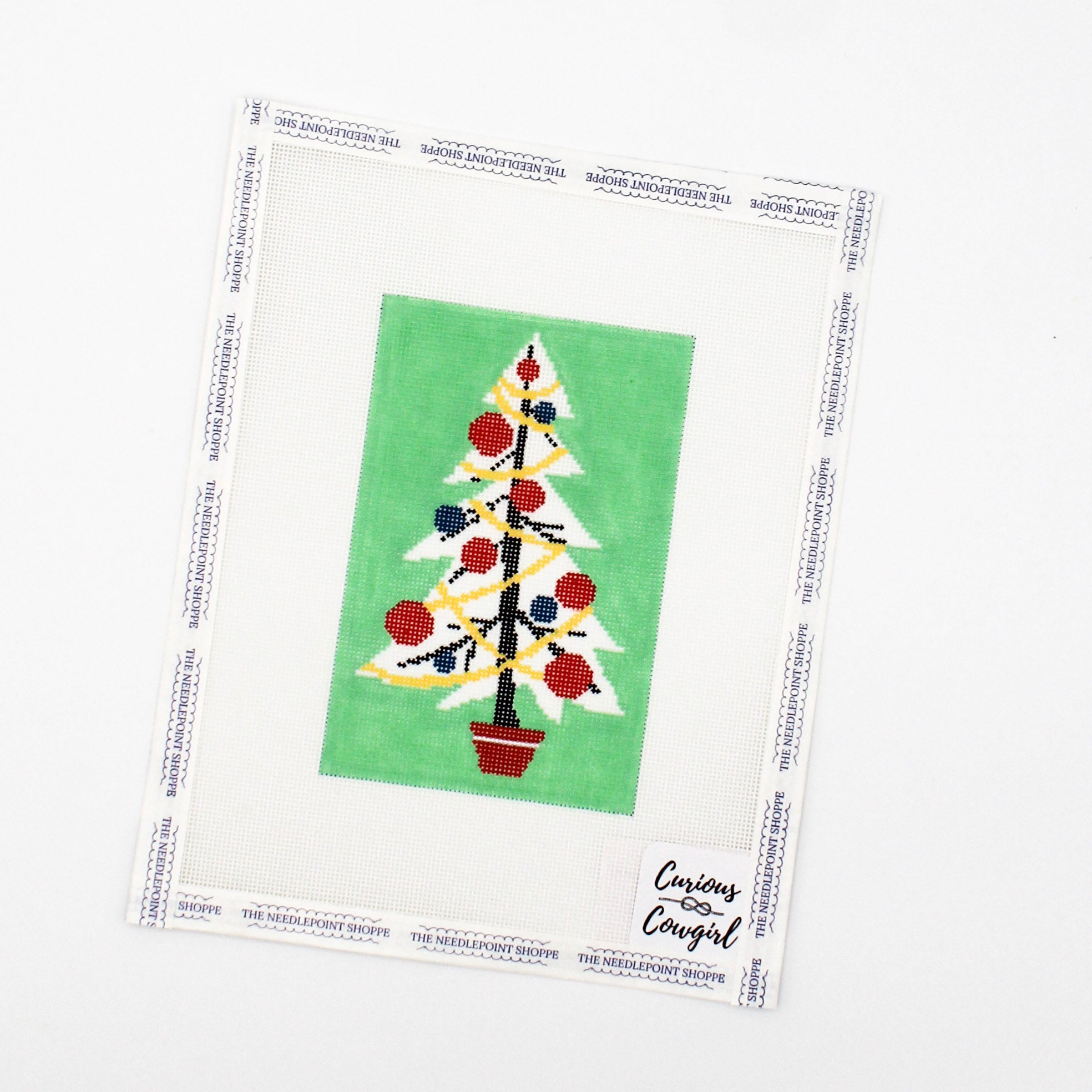 Turquoise Mid-Century Christmas Tree