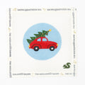 Volkswagen Christmas Needlepoint Canvas