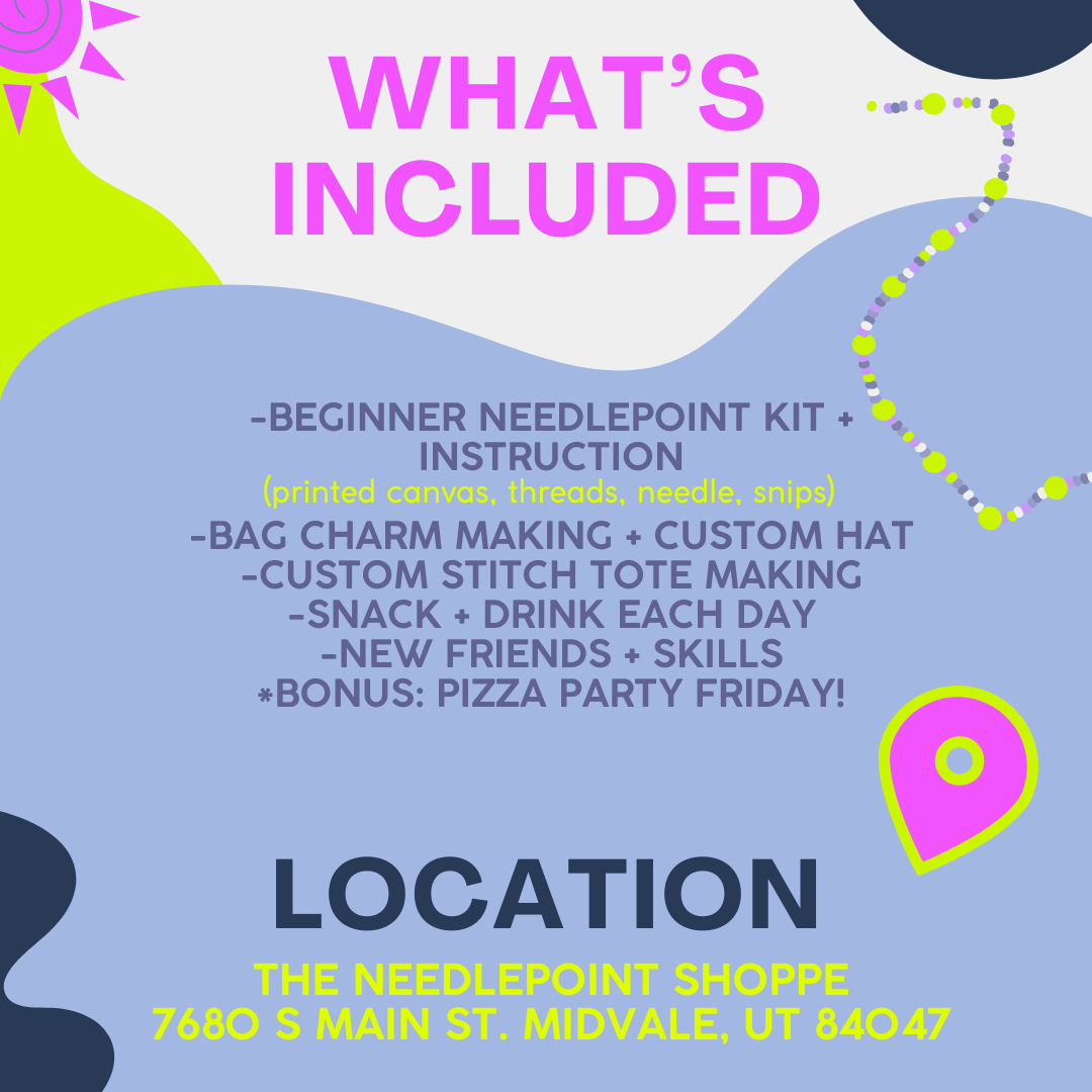 July Stitch Squad Camp Ages 14-17