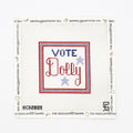 Vote Dolly Needlepoint Canvas
