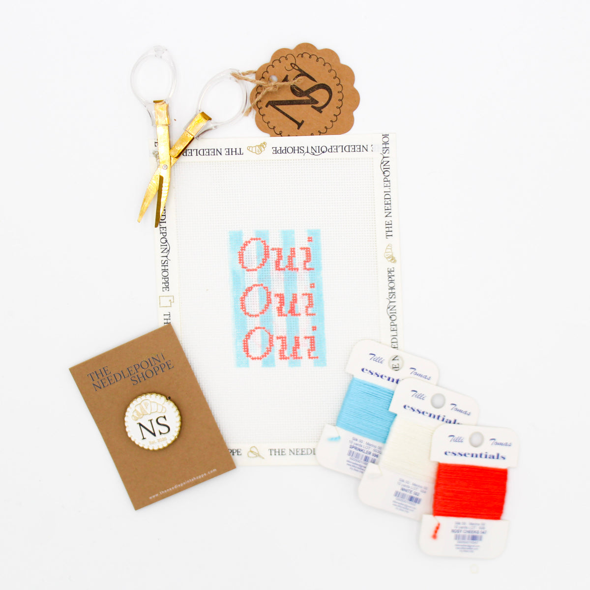 Beginner Needlepoint Class | Your First Stitch at The Needlepoint Shoppe