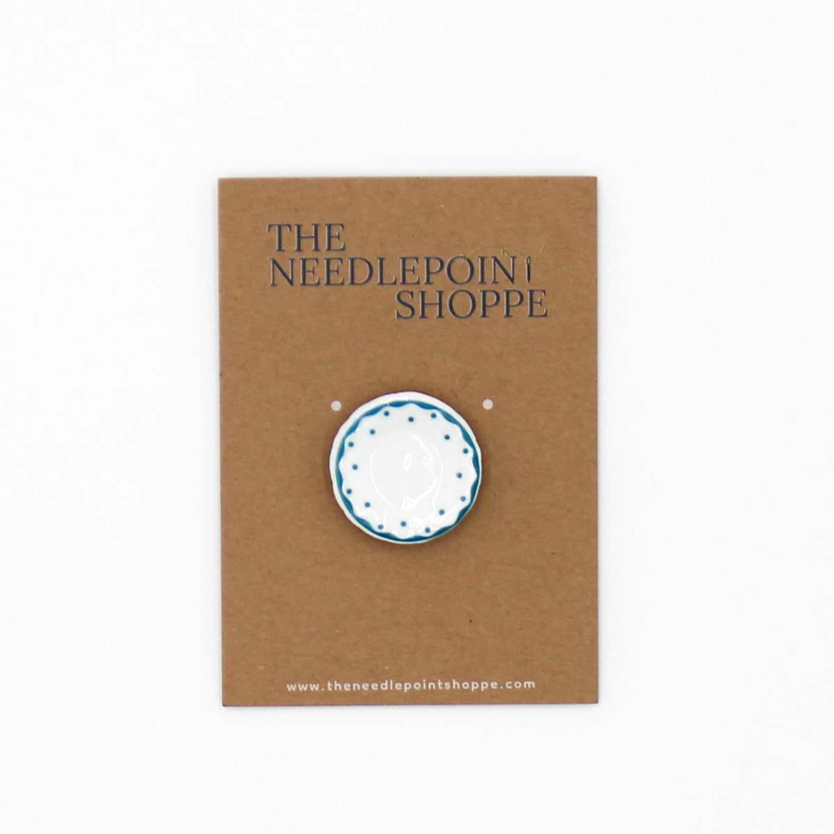 Tea Plate Needle Minder