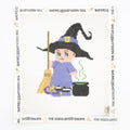 Kewpie Witch Needlepoint Canvas