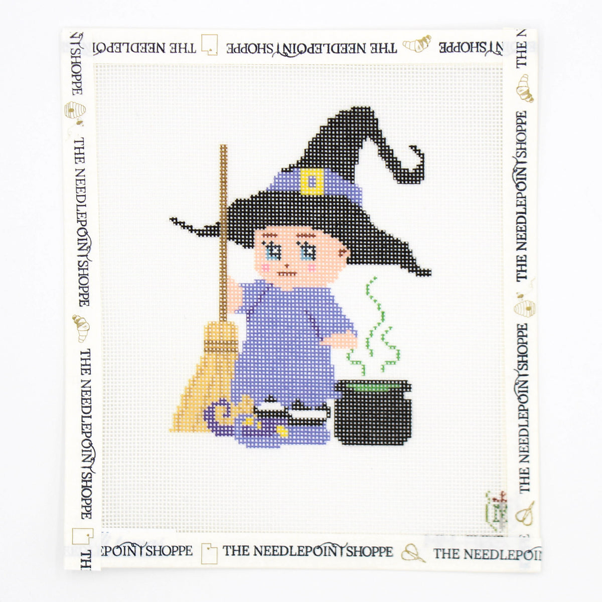 Kewpie Witch Needlepoint Canvas