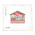 European Christmas Market Nusse (Nutcracker) Stall Needlepoint Canvas 18 Mesh