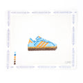 Blue Adidas Needlepoint Canvas
