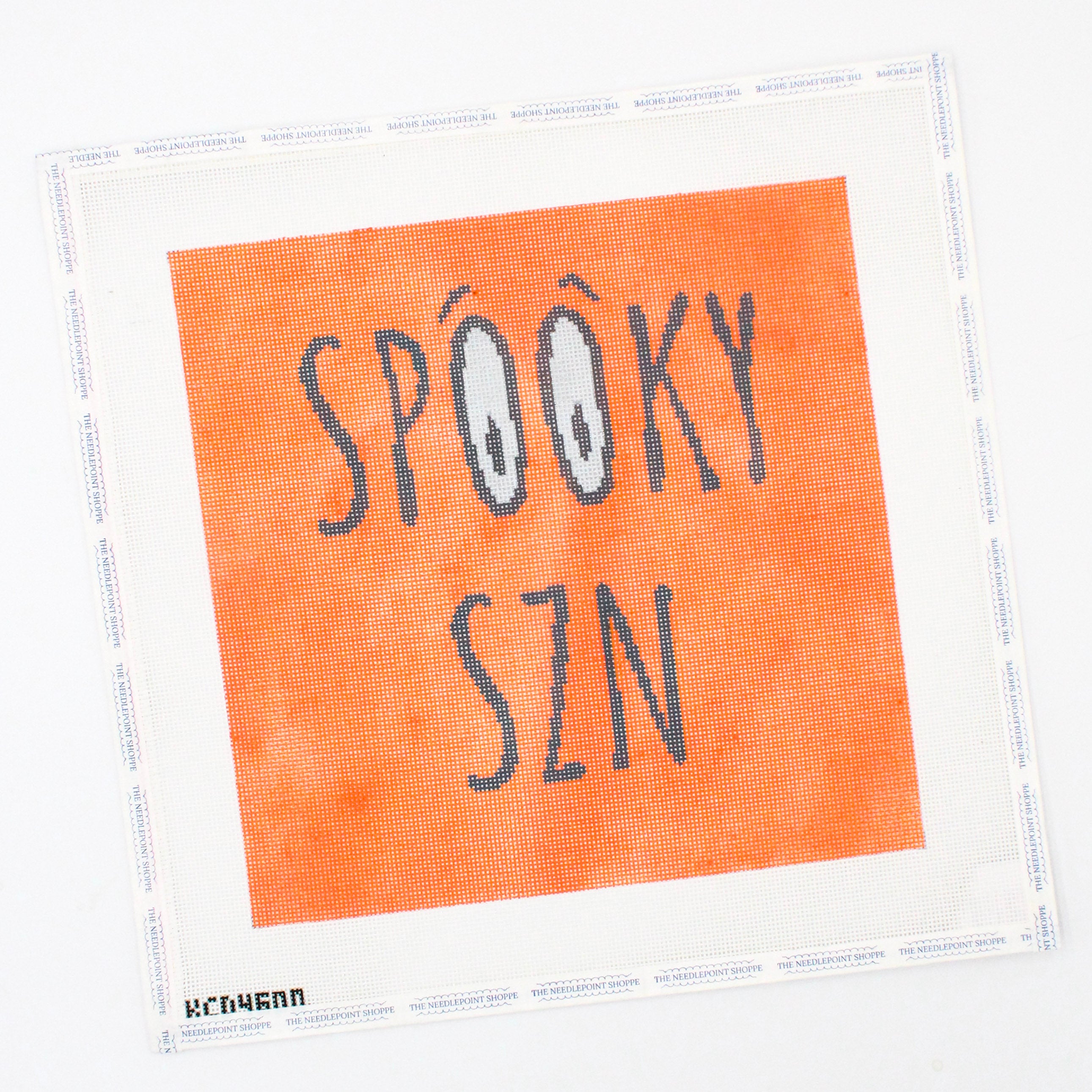 Spooky Szn Needlepoint Canvas