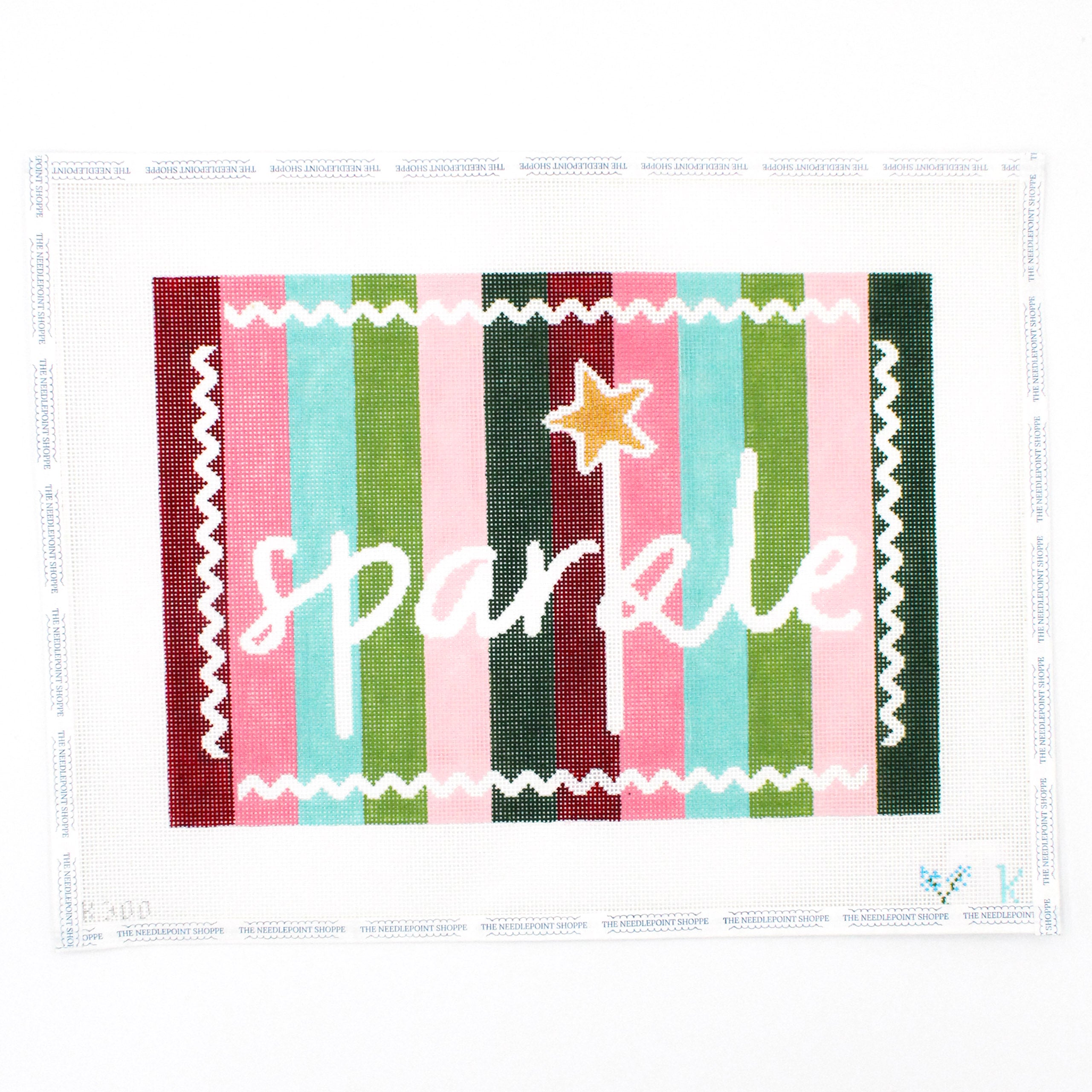 Sparkle on Stripes
