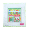 Ski Coffee Shop Christmas Village Needlepoint Canvas