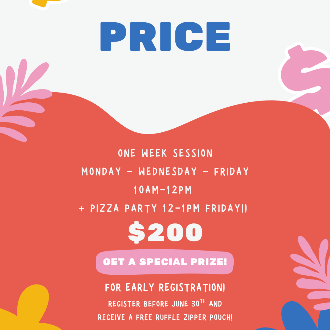 July Little Stitchers Camp Ages 10-13