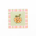 Floral Pumpkin Needle Minder