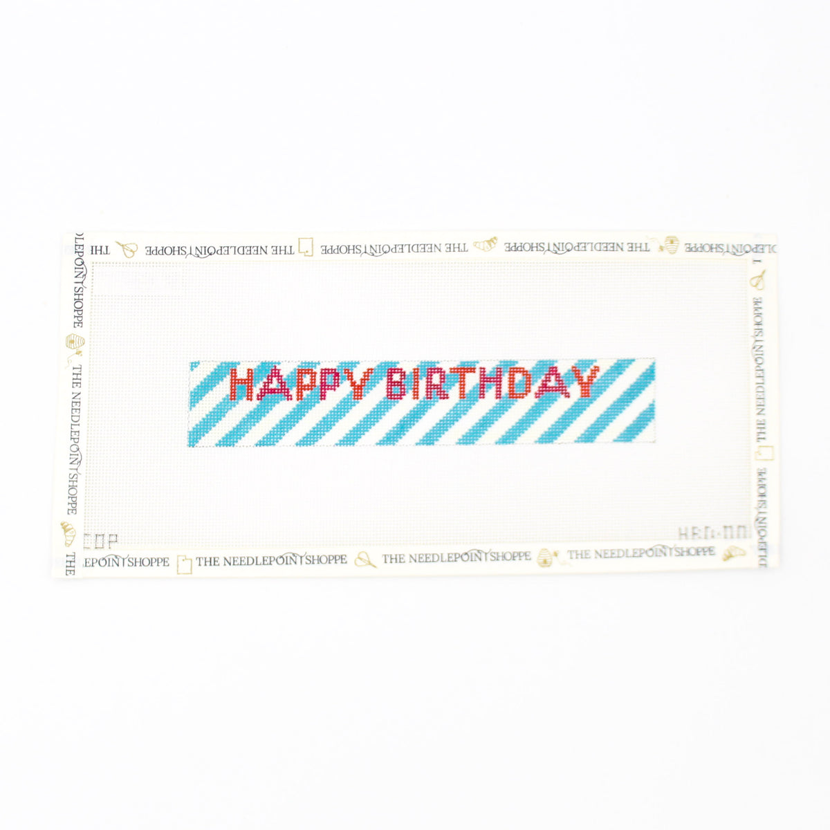 Colors of Praise Happy Birthday Needlepoint Canvas