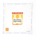 Bonne Maman Jam Jar Needlepoint Canvas - Orange