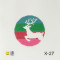 Reindeer on Stripes