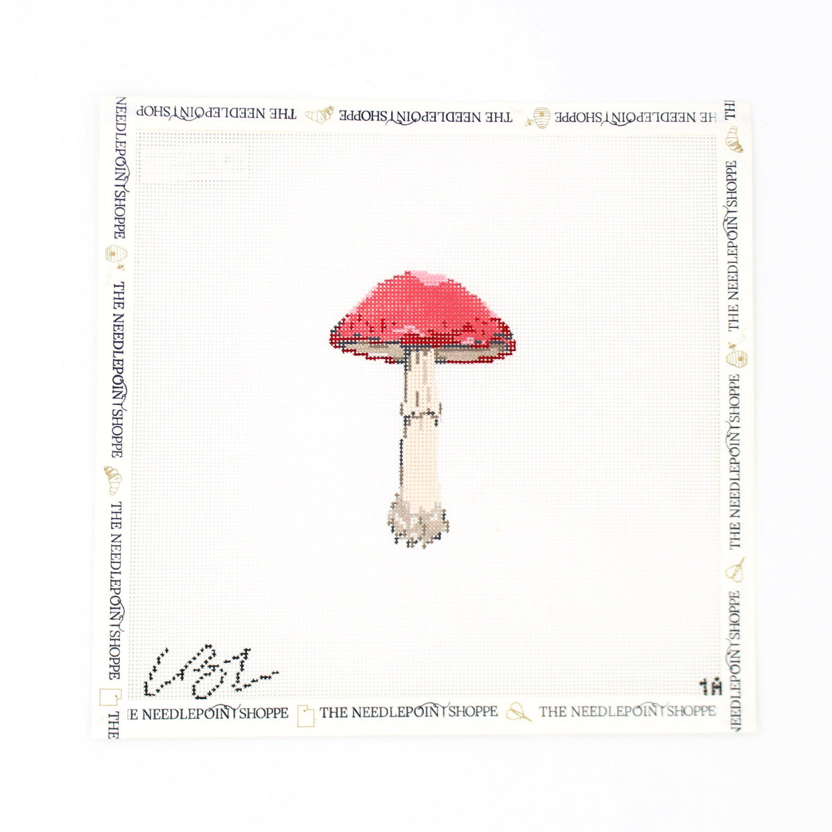 Mushroom Series Needlepoint Canvas - Red Cap