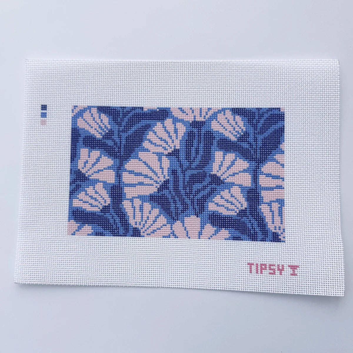Pink and Blue Blooms Purse Insert