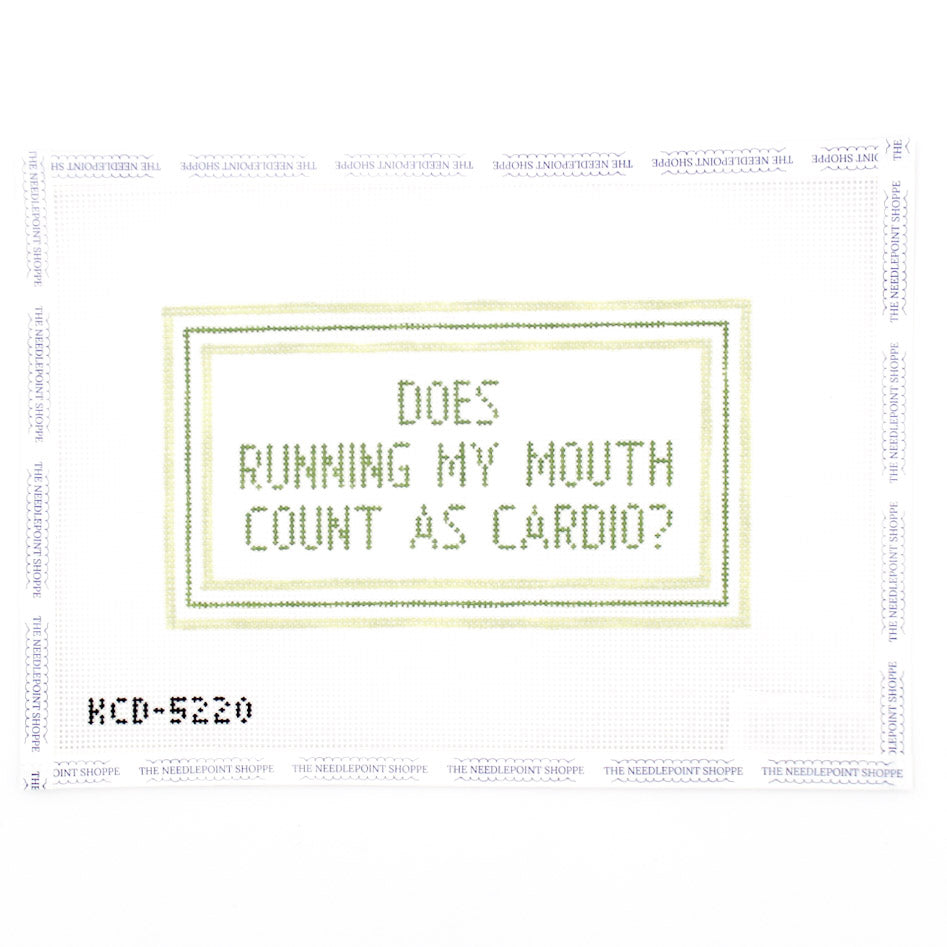 Does Running My Mouth Count as Cardio