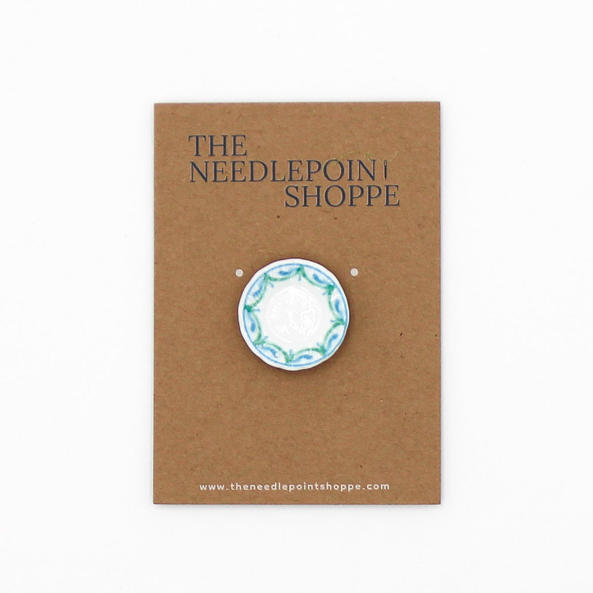 Tea Plate Needle Minder