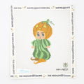 Kewpie Pumpkin Needlepoint Canvas