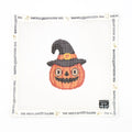 Witch Pumpkin Needlepoint Canvas