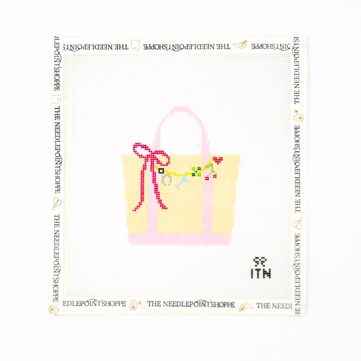 Charmed Tote Needlepoint Canvas
