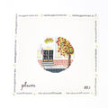 Brownstone in Autumn Needlepoint Canvas