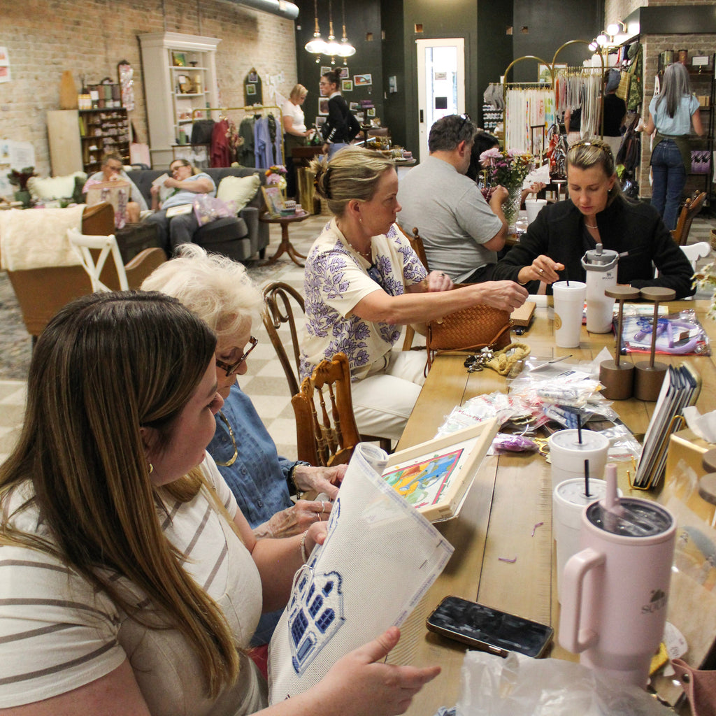 TNS Sunday Stitchers Stitch Club Monthly Meetup