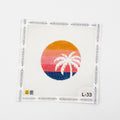 Palm Tree on Stripes