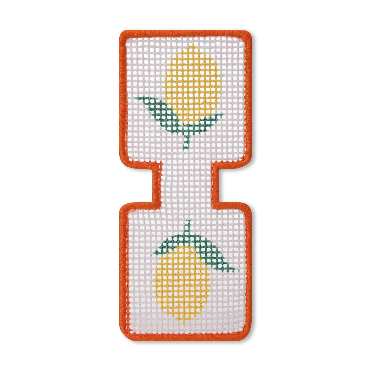 Lemon Needlepoint Keychain Kit