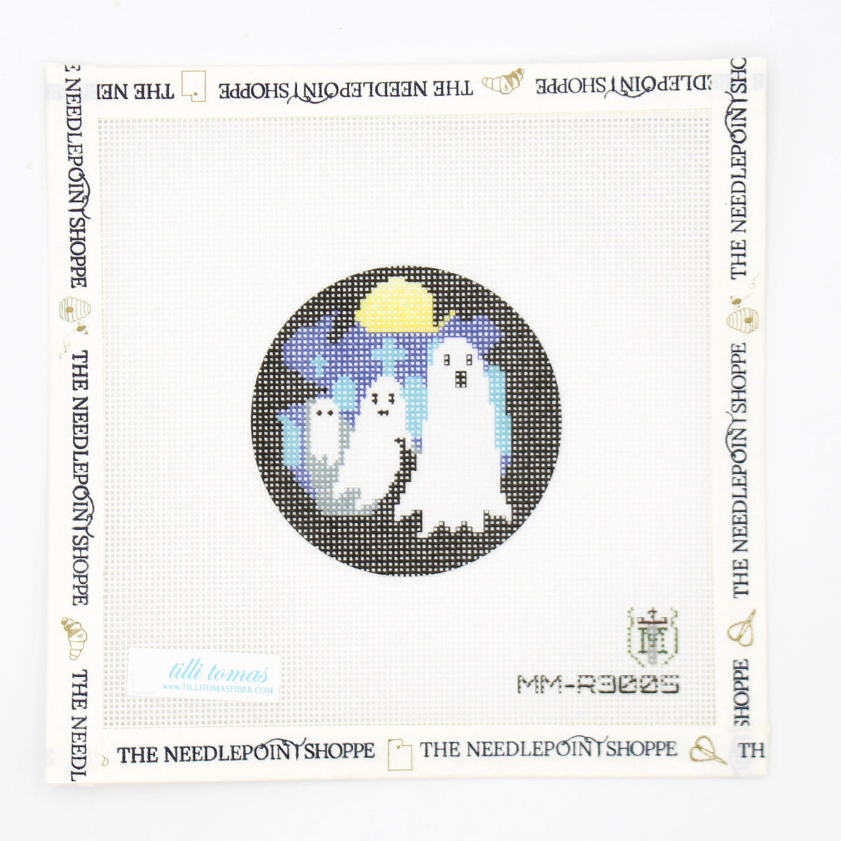 Ghost Parade Needlepoint Canvas