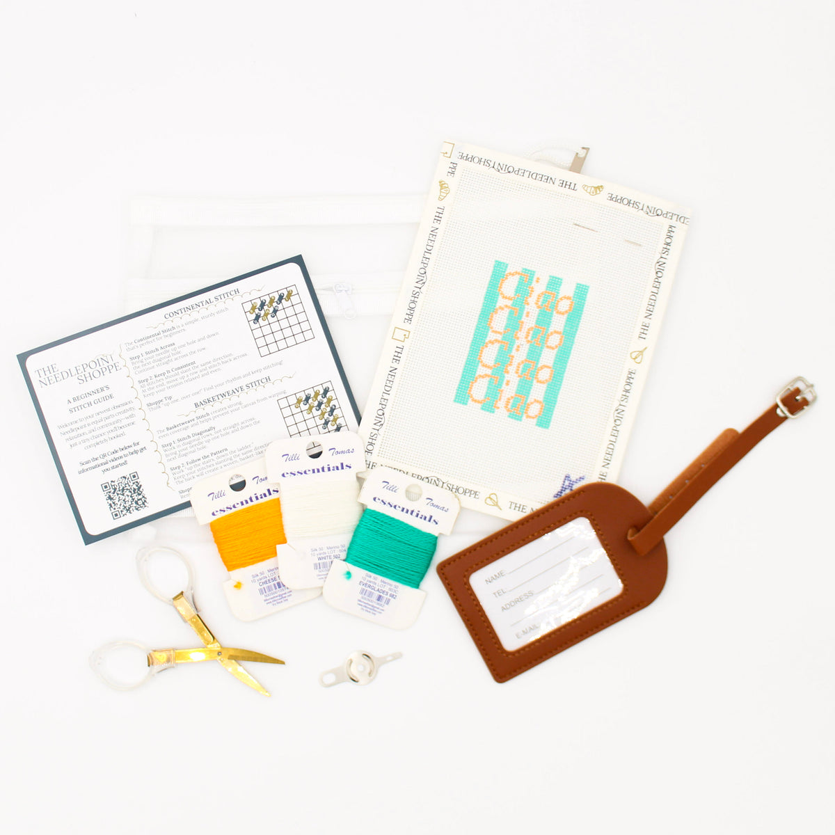 Beginner Needlepoint Class | Your First Stitch at The Needlepoint Shoppe