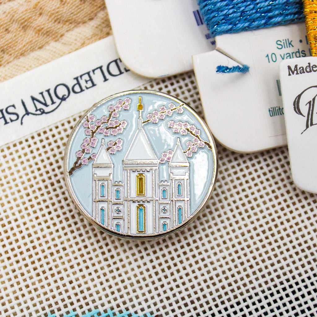 Conference Kits |  SLC Temple with Cherry Blossoms