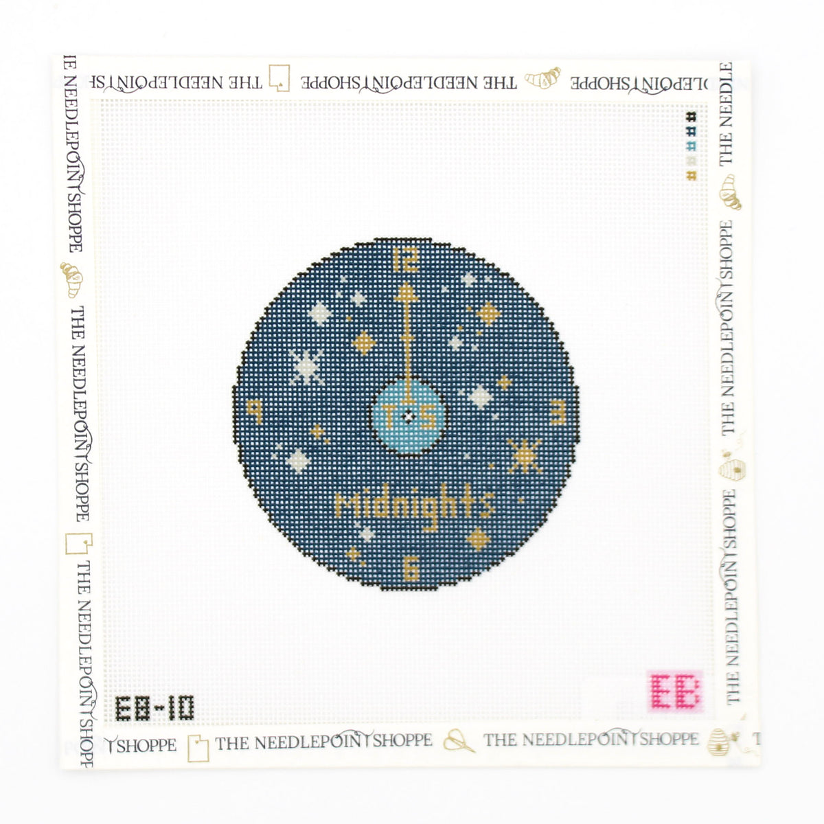 Midnights Vinyl Needlepoint Canvas