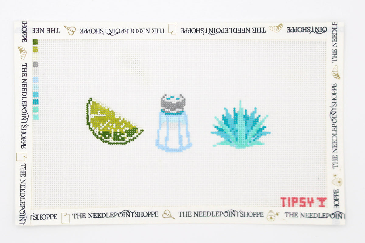 Tequila Trio Needlepoint Canvas