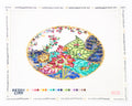Tobacco Leaf Oval Needlepoint Canvas