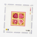 4-Piece Pink Hearts Box