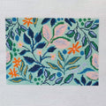 Aqua Floral Pattern