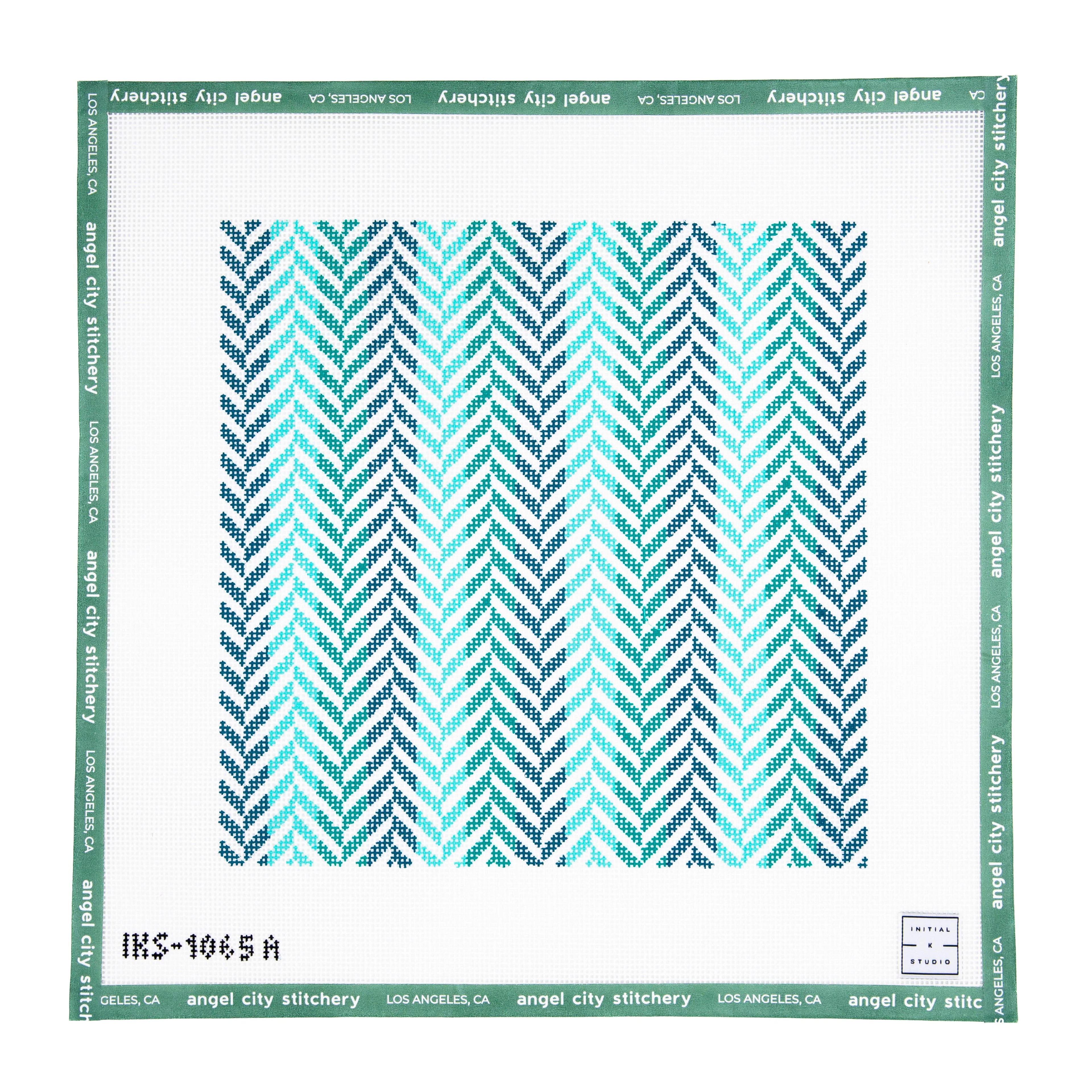 Herringbone Pillow- Turqouise