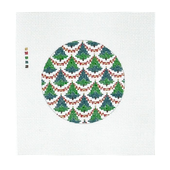 Bargello Christmas Tree Ornament
