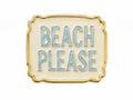 Beach Please Needle Minder