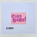 Ciao Bella Luggage Tag
