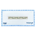Checkered Rose Neutrals Key Fob Needlepoint Canvas