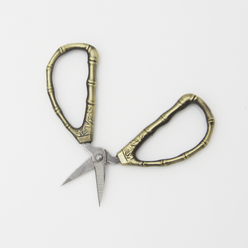 Bronze Bamboo Tiny Scissors