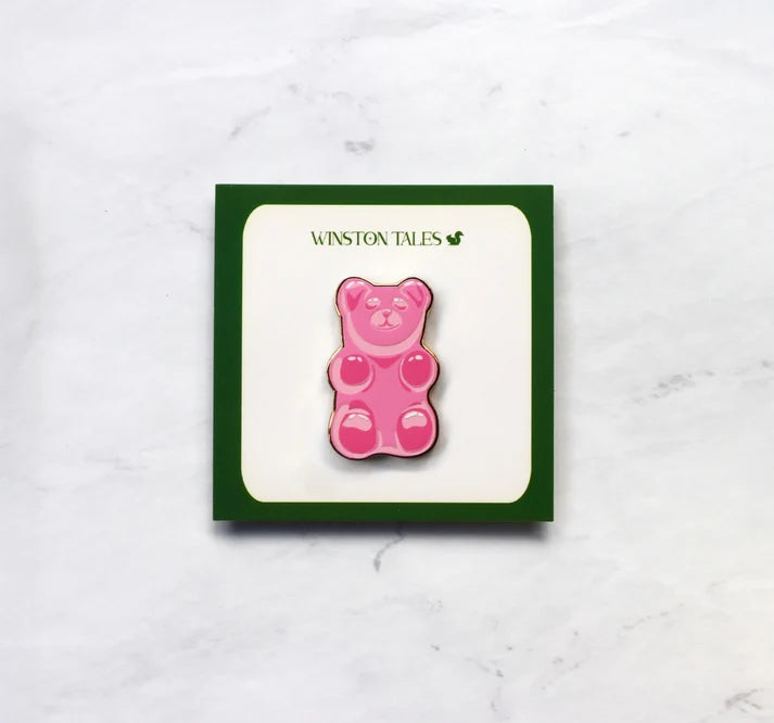Pink Gummy Bear Needle Minder