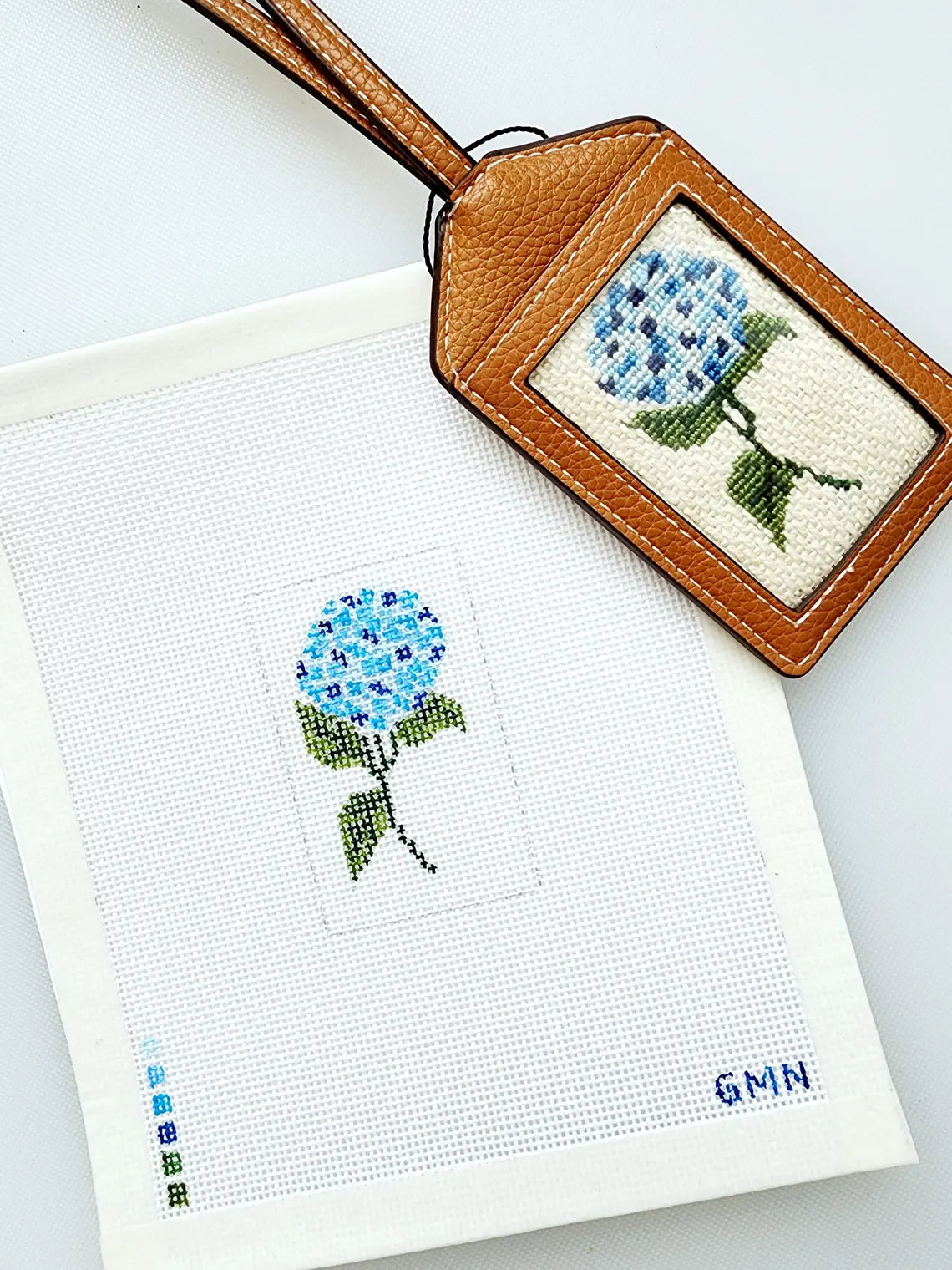Hydrangea Luggage Tag Insert