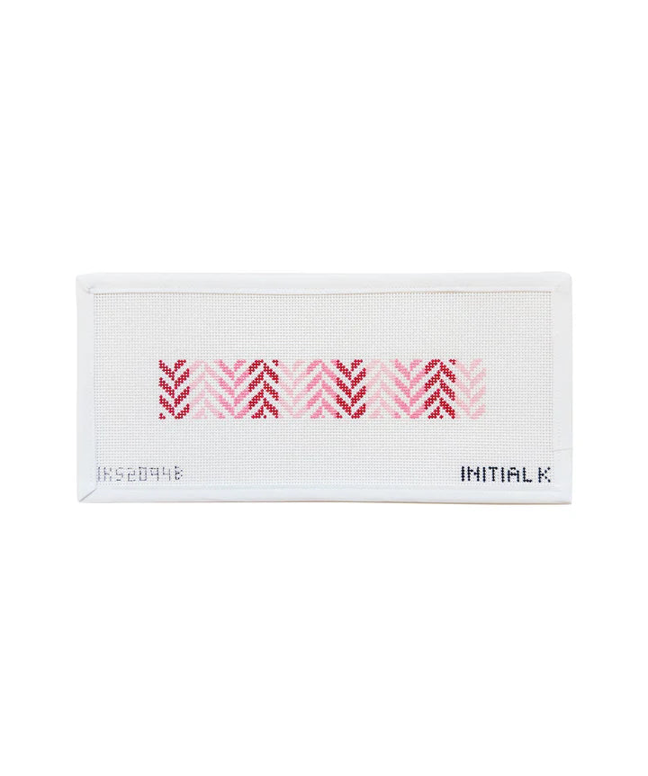 Herringbone Fob - Pink