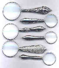 Magnifier with Decorative Handle