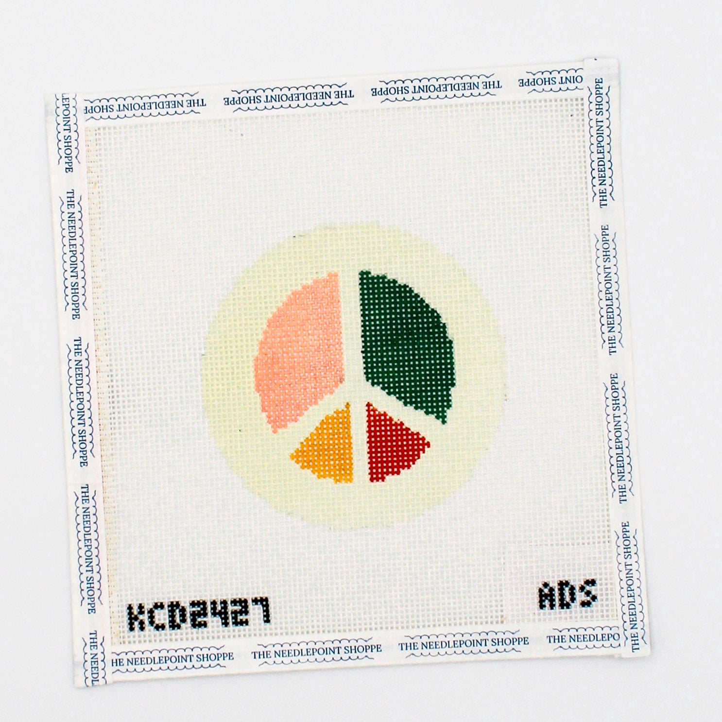 Peace Round Canvas